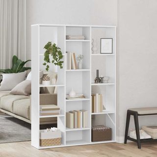vidaXL Divisor/estantería de espacio madera 
