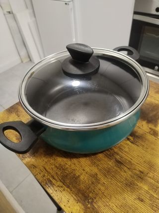 Olla vitrocerámica 5L con tapa de vidrio