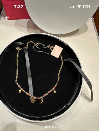 Collar Tous Dorado Multicolor