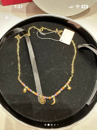 Collar Tous Dorado Multicolor