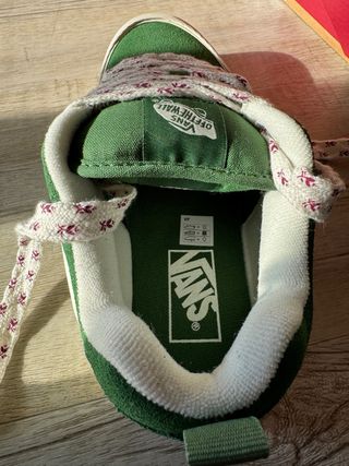 Vans Knu Skool Verdi/Bianche Tg 39 Nuove