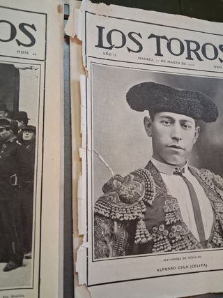 Revistas "Los Toros" y "sol y sombra" antiguas
