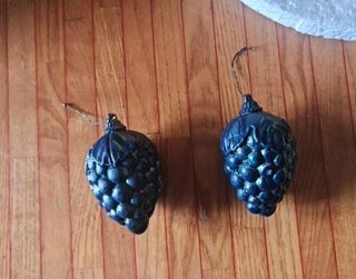 Ornamenti vintage grappolo d'uva