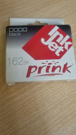 Cartucho Tinta Ink Jet Prink 162BK Negro