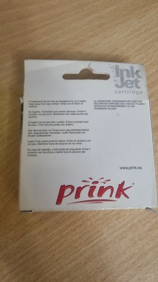 Cartucho Tinta Ink Jet Prink 162BK Negro