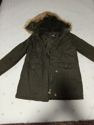 Chaquetón verde talla M