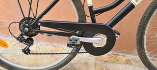 Bicicleta de paseo Quer negra