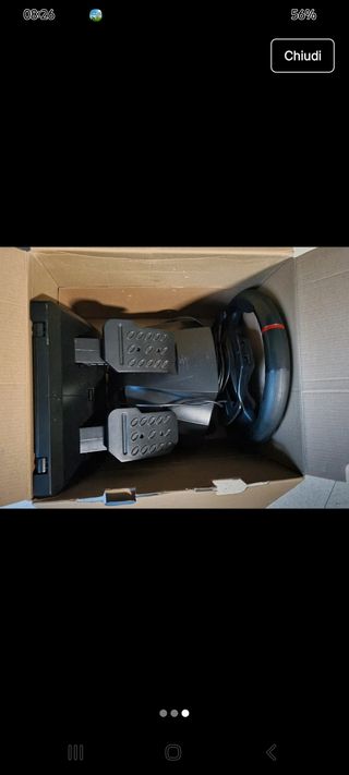 Volante PS3/PS4 con pedaliere
