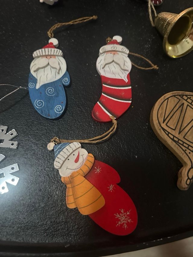 Lote 20 adornos árbol Navidad