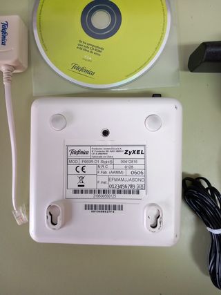 Router Telefonica Monopuerto con CD