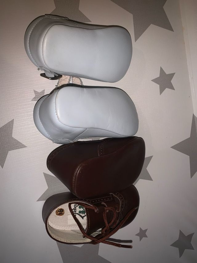 Lote 4 pares Zapatos Bebé