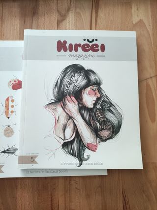 Kireei Magazine. 1, 2, 3, 4, 5. 7