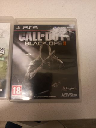 2 Juegos PS3 Call of Duty Modern Warfare y Black O