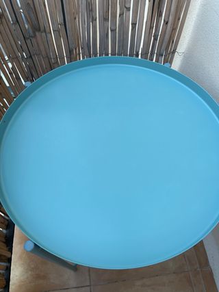Mesa auxiliar Ikea Gladom azul