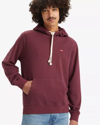 Sudadera Levi's con capucha roja