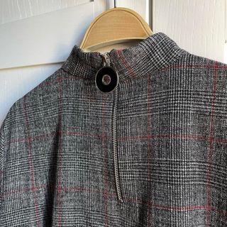 Zara Blusa a quadri mezza stagione