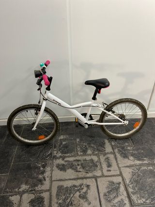 Bicicleta Infantil Decathlon Blanca