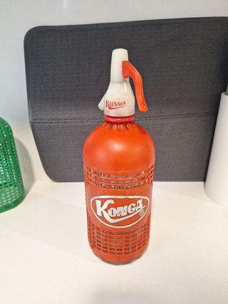 Sifón de soda Konga naranja