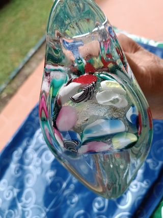 Murano Arte del Vetro Vaso Grande Vintage anni 50