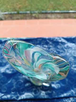 Murano Arte del Vetro Vaso Grande Vintage anni 50