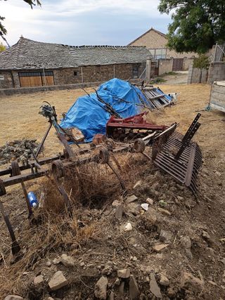 Tractor Fiat 55-66 con remolque