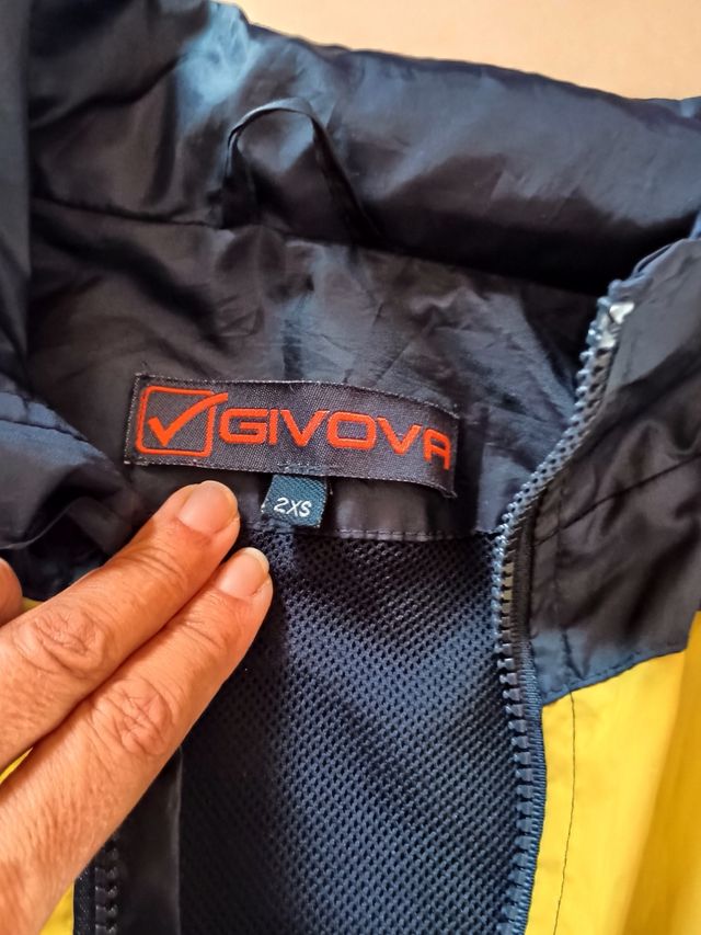 Giacca a vento Givova 2XS 14 anni