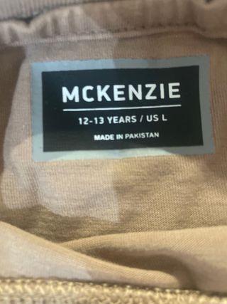Camiseta McKenzie niño marrón 12/13 años