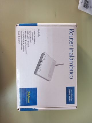 Router Inalámbrico Telefónica.