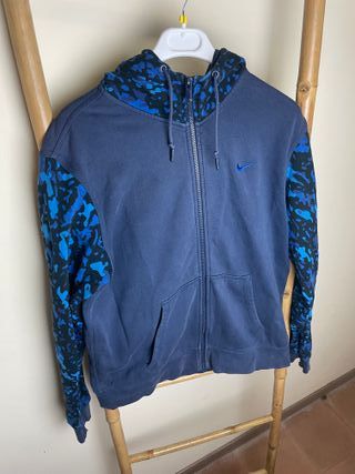 Sudadera Nike Azul con Capucha