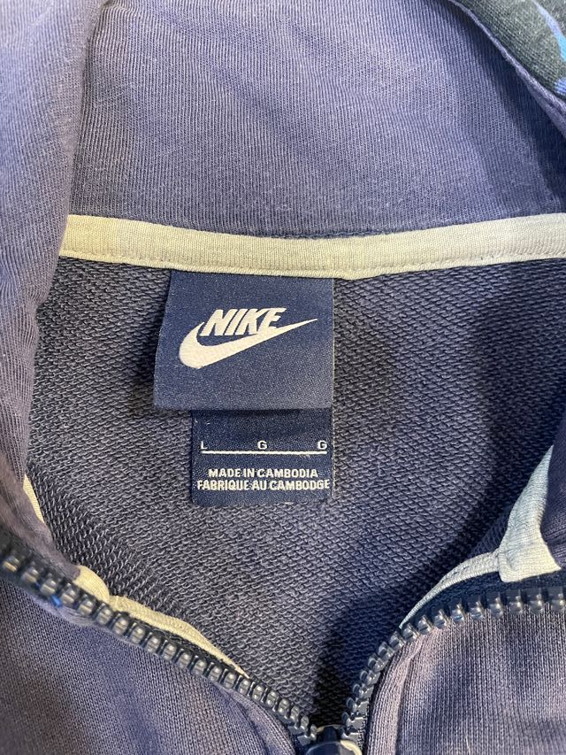 Sudadera Nike Azul con Capucha