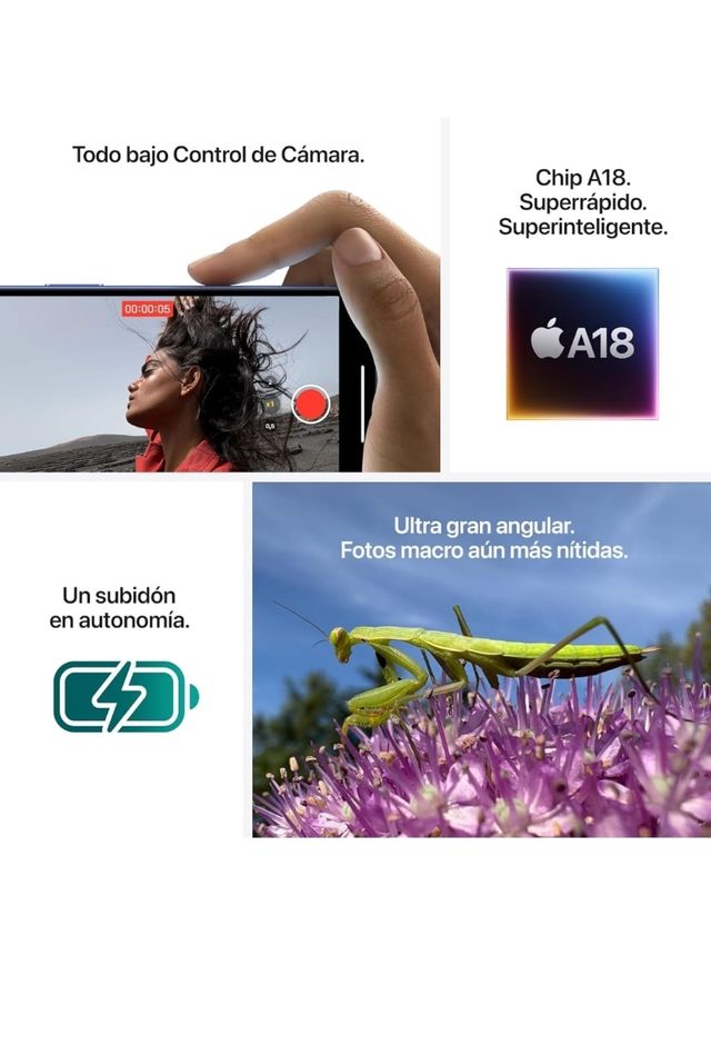 iPhone 16 Negro Nuevo!