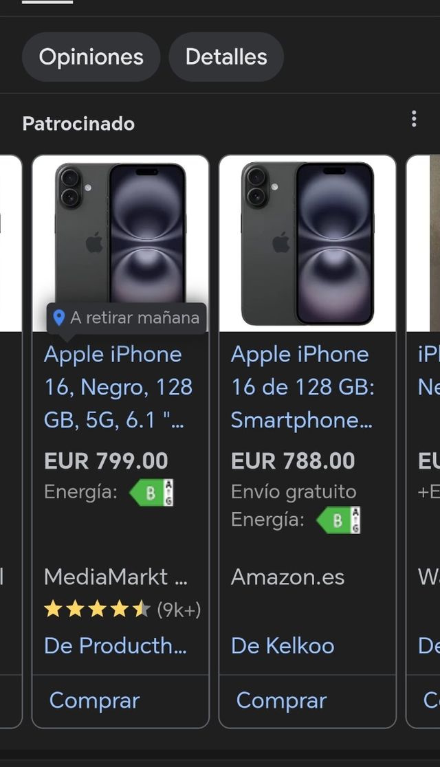 iPhone 16 Negro Nuevo!