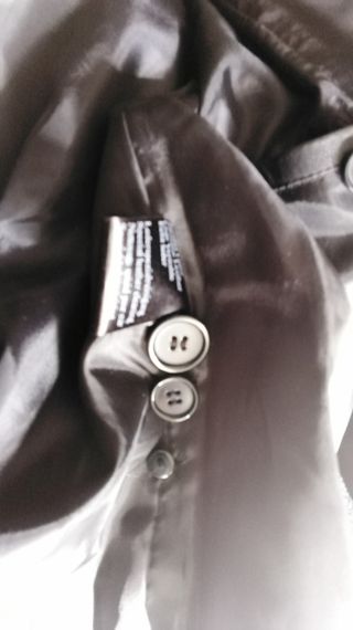 Giacca in pelle nera