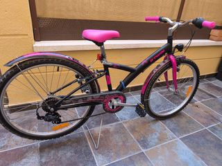 Bicicleta Btwin Poply 500 24', 8-12 años
