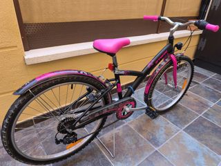 Bicicleta Btwin Poply 500 24', 8-12 años