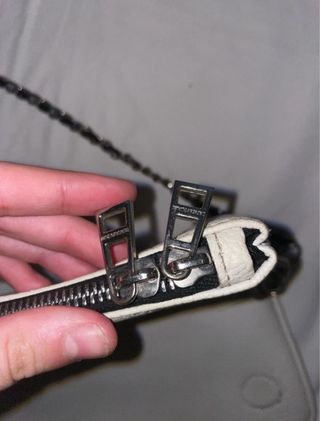 Bolso Zadig & Voltaire Blanco y Plateado