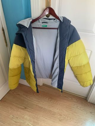 Chaqueta Benetton Bicolor,  Niña/o 13/14 Años