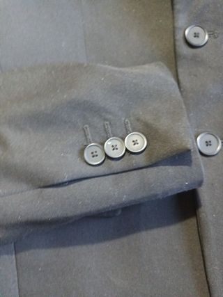 Chaqueta americana negra