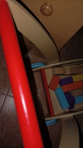 Andador y Puzzle de Madera