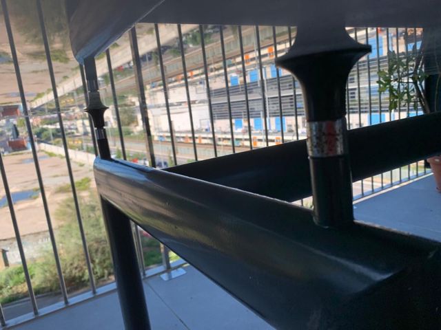 Mesa mod. LC6 Le Courbusier sobre marmol  200x85cm