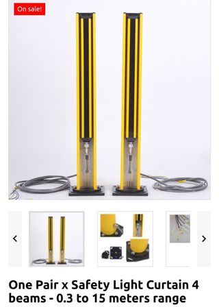 Cortina de luz Telemecanique XUSLPZ2A0500M