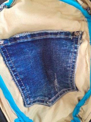 Riñonera artesanal Levi's vaquera
