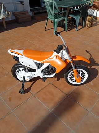 Moto bateria infantil KTM