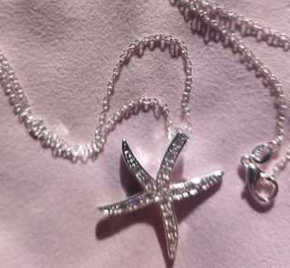 Collar Estrella Plata Circonitas