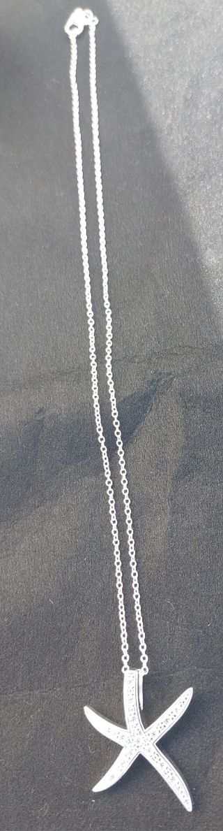 Collar Estrella Plata Circonitas