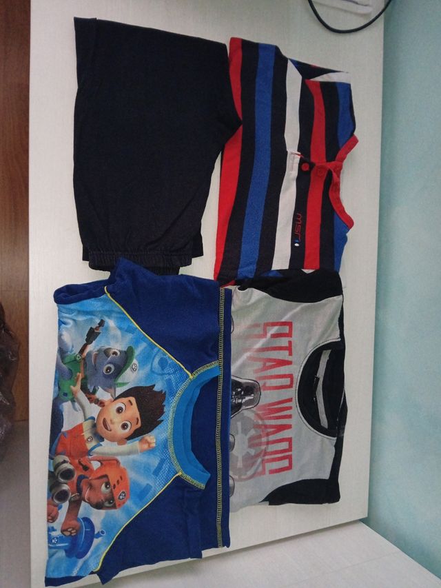 1 Pijama + 2 Camisetas de pijama largas 6 años