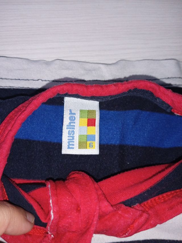 1 Pijama + 2 Camisetas de pijama largas 6 años