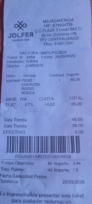 Pendientes / piercing Corazón Oro Blanco 18k