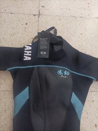 Neopreno Mujer Yamaha Negro/Azul