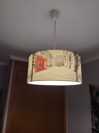 Lámpara de techo con diseño de Londres